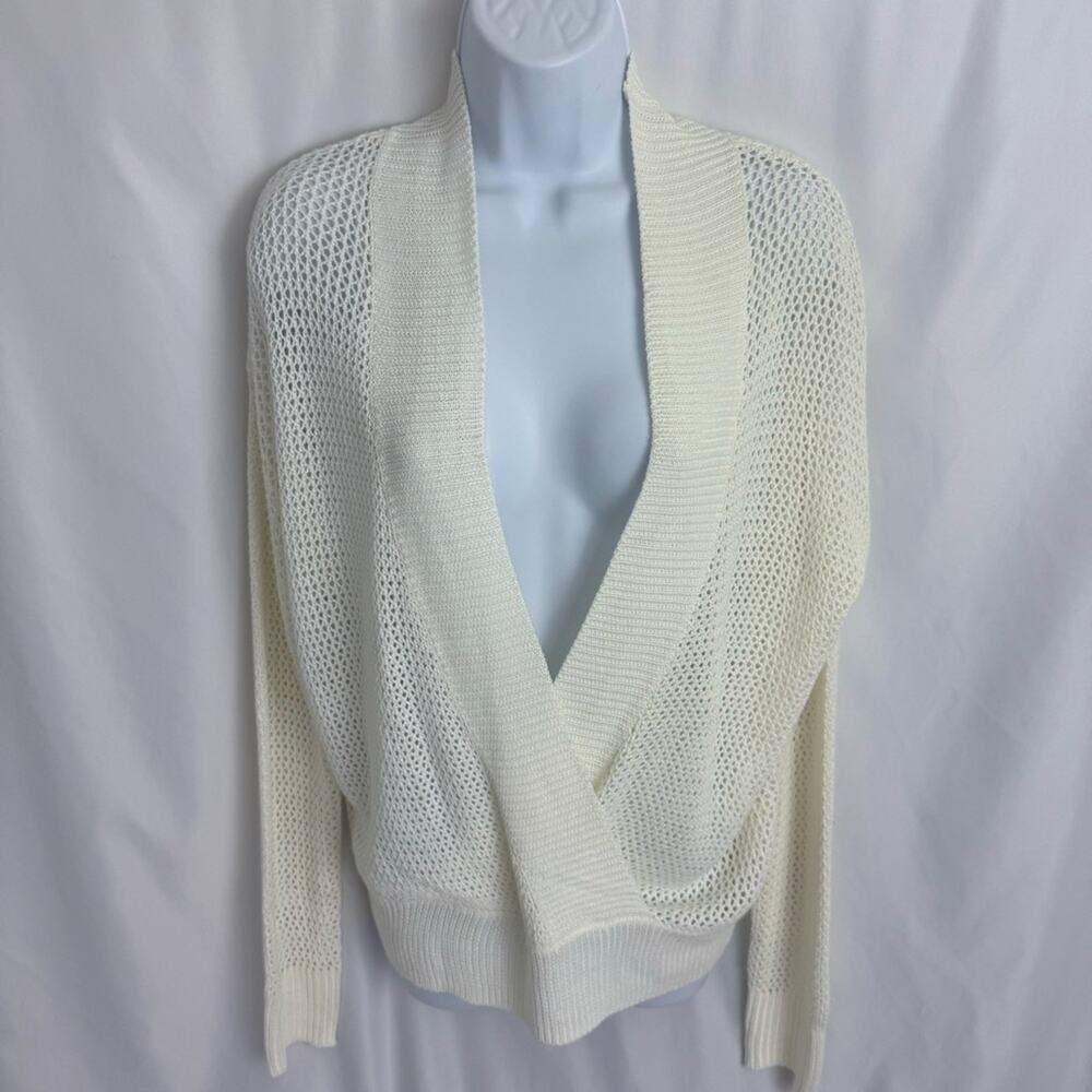 No Comment Open Knit Sweater Size Large
